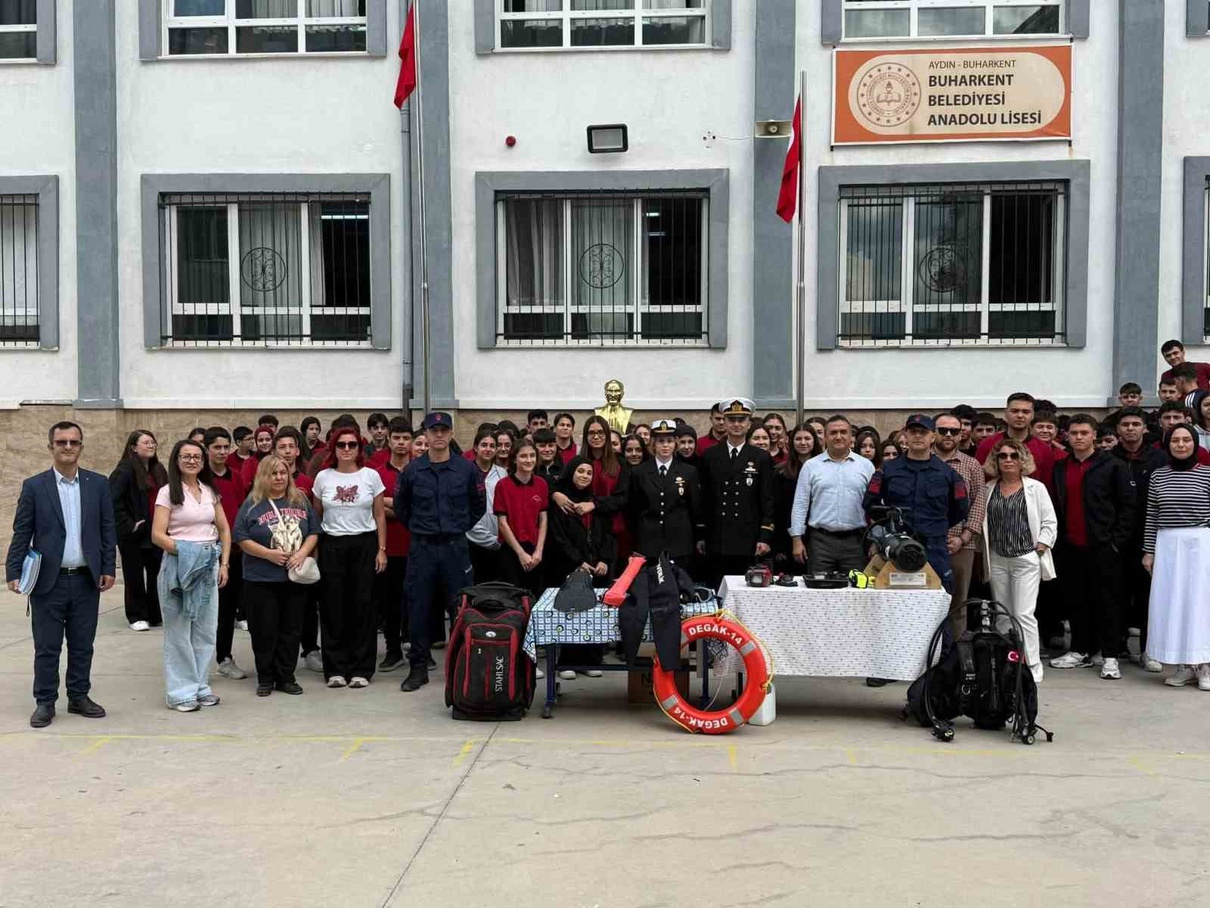 Sahil Güvenlik Ege Deniz Bölge Komutanlığı Aydın ve İzmir’de öğrencilerle buluştu
